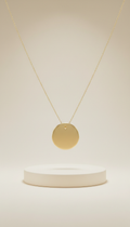 Minimalist Gold Pendant Necklace